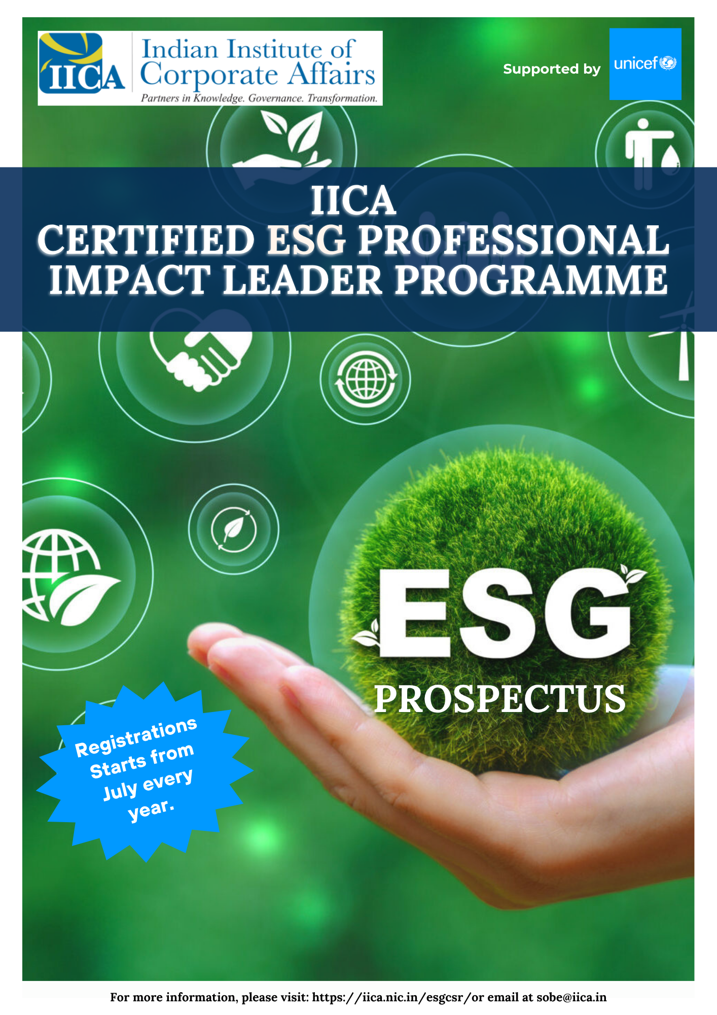 IICA CERTIFIED ESG PROFESSIONAL-IMPACT LEADER PROGRAMME