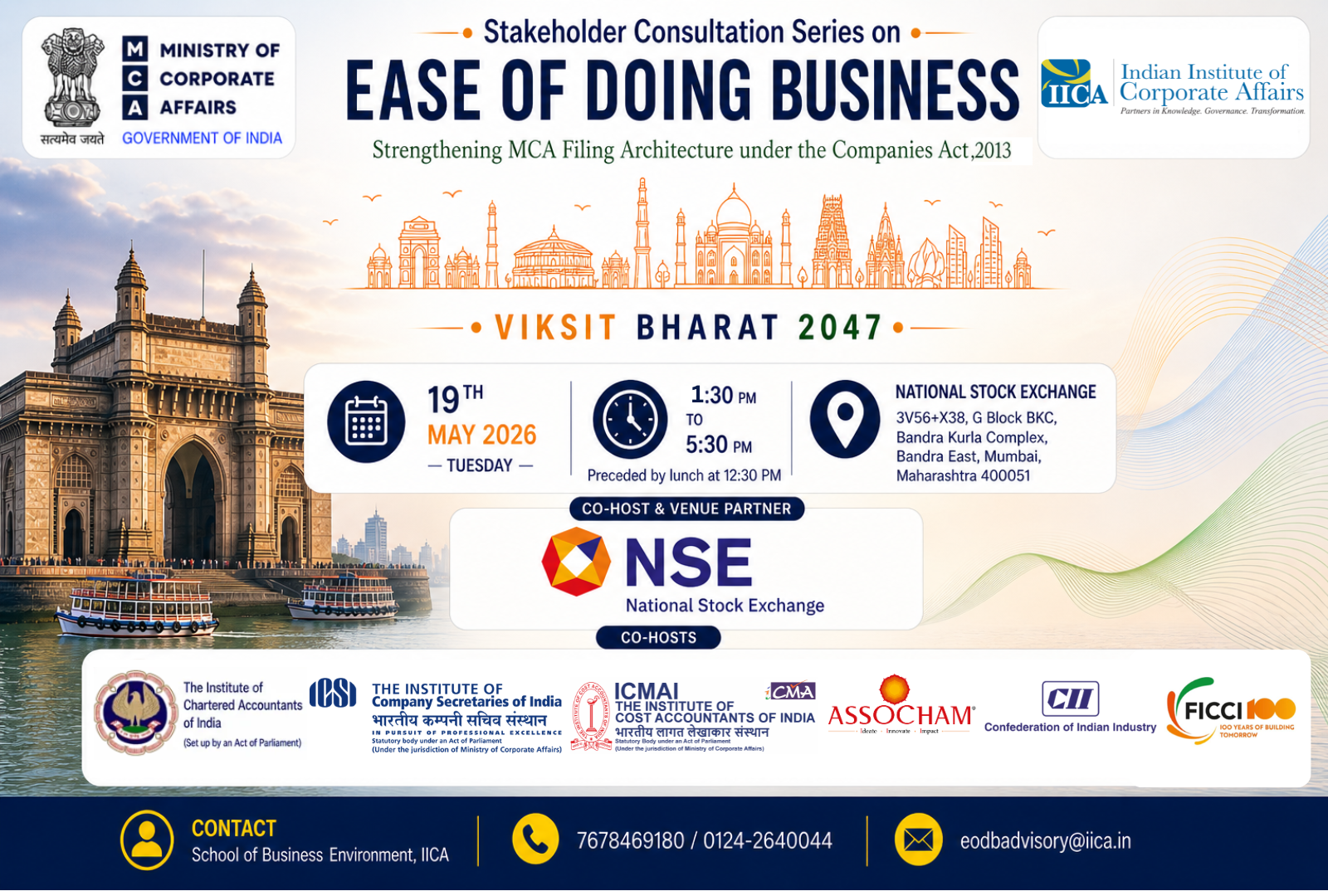 Stakeholder Consultation Series on Ease of Doing Business under the Companies Act, 2013-Mumbai